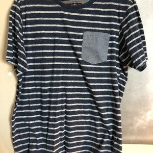 Heathered striped t-shirt